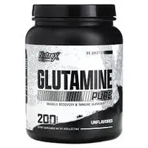 Nutrex Glutamine Glutamine Pure Plastico 1 KG/200 Serv s/C