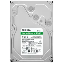 HD Toshiba 10TB S300 Pro Surveillance 3.5" SATA 3 7200RPM - HDWTA1AUZSVAR
