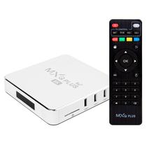 Receptor MXQ Plus 8K Ultra HD 256GB 6GB Ram 5G Wifi - Branco