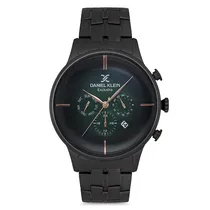 Relogio Analógico Masculino Daniel Klein DK.1.12703-6 Exclusive Gents / Pulseira de Aço Inoxidável - Preto