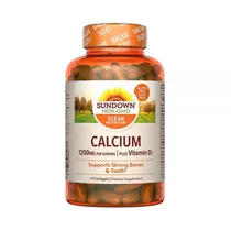 Vitaminas Sundown Calcium Plus Vitamin D3 170 Cápsulas