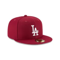 Gorra New Era MLB 59FIFTY La Dodgers Dark Red 11591148