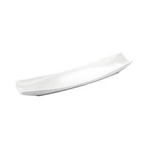 Bandeja de Porcelana Wilmax WL-992624/A 40 X 13 CM Blanco