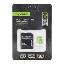 Cartão de Memória Class 10 Micro SD Ecopower 16G/100MB/s