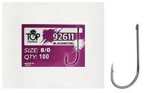 Anzol Top Fishing 92611 Black Nickel 8/0 com 100 PCS