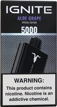 Vape Descartavel Ignite V50 Special Edition Aloe Grape 5000 Puffs - 14ML