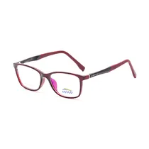 Armação para Óculos de Grau Asolo 1704 C2 Tam. 50-18-143MM - Vermelho/Preto