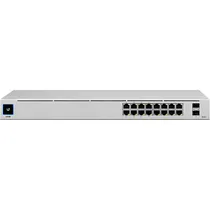 Comutador Ubiquiti Networks Unifi de 16 Portas Gigabit Poe+ com SFP - Branco