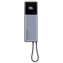 Carregador Portatil Xiaomi PB1165MI 10000MAH / USB-C - Cinza