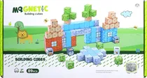 Cubos Magnéticos de Construção Magnetic Chuang Huang - CH1278 (89 Pçs)
