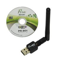 Adaptador Wifi Pera PR-801 USB 150MBPS Antena - Preto