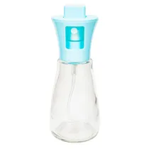 Borrifador de Azeite de Vidro 180ML - Tampa Azul Celeste