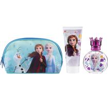 Kit Perfume Infantil Disney Frozen II Edt 50 ML + Gel de Banho + Necessaire