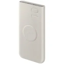 Carregador Portàtil Wireless Samsung EB-P2510 10.000 Mah para Smartphones - Beige