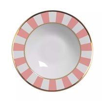 Plato Hondo Pink Strip 2A Alleanza