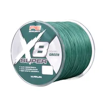 Hilo de Pesca Maruri Multifilamento X8 Super 27KG 0.40MM 500M Verde