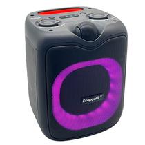 Speaker Ecopower EP-1965 Bluetooth Microfone Preto