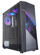 Gabinete Sate 1401K Gamer 4FAN Preto ATX