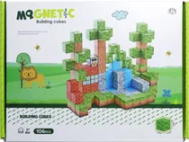 Cubos Magnéticos de Construção Magnetic Chuang Huang - CH1288 (106 Pçs)