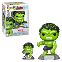 Funko Pop Marvel A60 Comic Hulk c/Pin *Ex* 1270