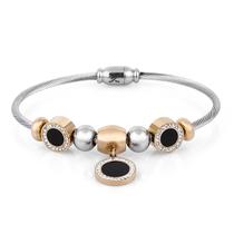 Pulseira Feminina Daniel Klein DKJ.3.2086-2 - Prata/Dourado