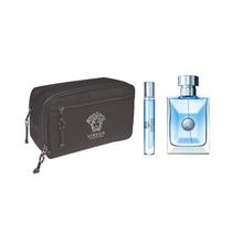 Kit de Perfume Versace Pour Homme Eau de Parfum 100ML + 10ML + Neceser