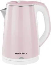 Chaleira Elétrica Mega Star TM-8902R 1.8L 1500W 220V/50-60HZ Rosa