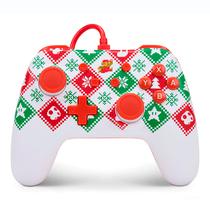 Controle Powera Wired para Nintendo Switch - Mario Holiday (PWA-A-2529)