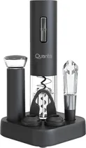 Abridor de Vinho Elétrico de Vinho Quanta 6 Em 1 QTKAV610 - Preto