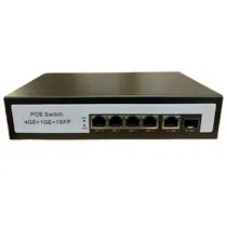 F. Switch 05POE 65W 10/100/1000MBPS 5GE+1SFP PG-F1R5