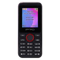 Celular Ipro A6 Mini - 32/32MB - 1.8" - Dual-Sim - Preto e Vermelho