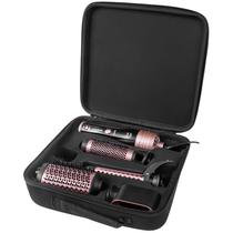 Escova Secadora Quanta Perfect Look QTKCS7001 1300W Kit 4 Em 1 Bivolt - Cinza/Rosa