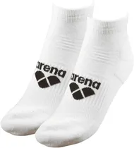 Meias Socket Arena New Basic Ankle 001118100 (2 Pares) - Branco