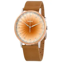 Relógio Analógico Fossil Vintage ES4199 Masculino, Couro - Marrom