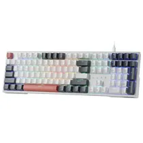Teclado Gamer Mecanico Redragon K668WBO-RGB Trundle USB / RGB / Red / Ingles - Branco