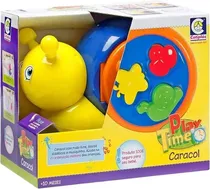 Brinquedo Caracol com Roda e Blocos Didacticos Cotiplás - 2125