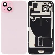 Tapa Trasera iPhone 15 Pink Con Flex NFC
