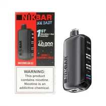 Dispositivo Descartavel Nik Bar Ice Baby 40000 Puffs Watermelon Ice
