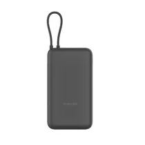 Carregador Portátil Xiaomi Power Bank 20000 PB2020MI BHR9740GL - 20000MAH - com Cabo USB-C - Cinza