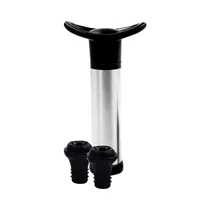 Bomba de Vacío Con Tapón Luxor LX-601563 Plata - Negro