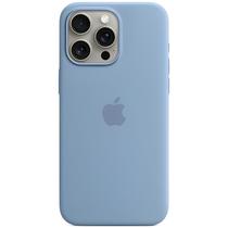 Case para iPhone 15 Pro Max MT1Y3ZM/A Silicone - Winter Blue