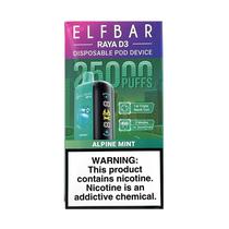 Pod Descartavel Elf Bar Raya D3 25K Alpine Mint