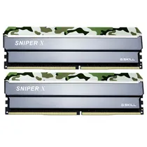 Mem DDR4 16GB 3200 G.Skill Sniper X (8X2) XMP 2.0 F4-3200C16D-16G SXFB/Intel/Camo