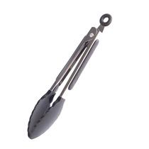 Pinza Silicona p/Ensalada Negro