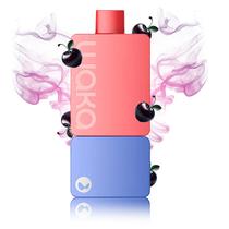 Vape Descartavel Waka Somatch Kit 6000 Puffs com 2% Nicotina - Dark Cherry