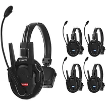 Sistema de Intercomunicação Synco Xtalk XPRO5 Sem Fio - Preto 5 Unidades