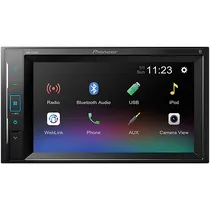Toca DVD Automotivo Pioneer DMH-A245BT Tela 6.2 com Bluetooth/Rca/Radio/USB - Preto