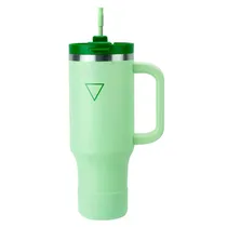 Copo Térmico com Canudo Hydrate 1,2L Verde Pastel