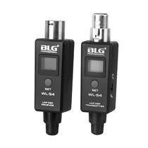 Transmissor e Receptor BLG WL-54 - Adaptador Sem Fio - 10 Canais - Preto