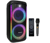 Ecopower Speaker EP-1973 10" 2X/ 100W/ BT/ USB/ TF/ FM/ Microfono